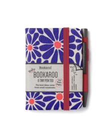 That Company Called If Bookaroo - A7 Baby Notebook & Pen - Pink & Purple - Daisy