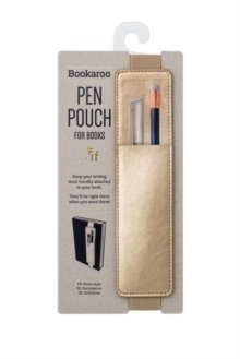 Bookaroo Pen Pouch - Gold