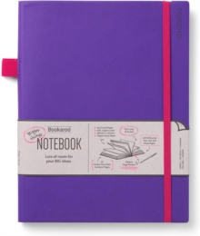 Bookaroo Bigger Things Notebook Journal - Purple