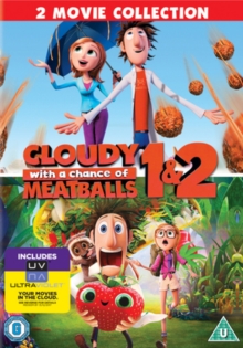 Cloudy With a Chance of Meatballs 1 and 2, DVD DVD Cloudy With a Chance of Meatballs 1 and 2, DVD DVD
