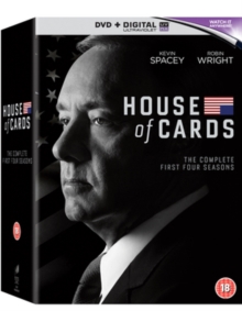 House of Cards: Seasons 1-4, DVD DVD House of Cards: Seasons 1-4, DVD DVD