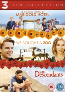 The Best Exotic Marigold Hotel/We Bought a Zoo/The Descendants, DVD DVD The Best Exotic Marigold Hotel/We Bought a Zoo/The Descendants, DVD DVD