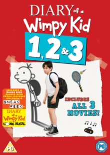 Diary of a Wimpy Kid 1, 2 & 3, DVD DVD Diary of a Wimpy Kid 1, 2 & 3, DVD DVD