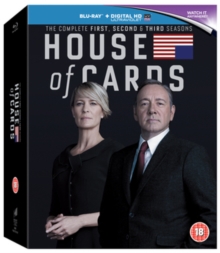 House of Cards: Seasons 1-3, Blu-ray BluRay House of Cards: Seasons 1-3, Blu-ray BluRay