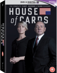 House of Cards: Seasons 1-3, DVD DVD House of Cards: Seasons 1-3, DVD DVD