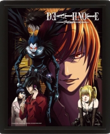 Death Note (Connected By Fate) 10 x 8" 3D Lenticular Poster (Framed)