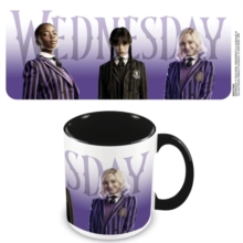 Wednesday (Nevermore Students) Black 11oz/315ml Coloured Inner Mug