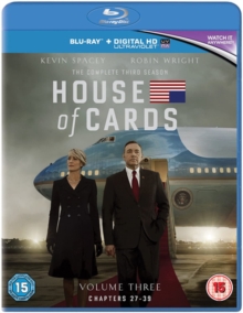 House of Cards: Season 3, Blu-ray BluRay House of Cards: Season 3, Blu-ray BluRay