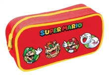 Super Mario Character Circles Pouch Pencil Case