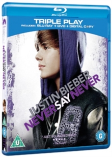 Justin Bieber: Never Say Never, Blu-ray BluRay Justin Bieber: Never Say Never, Blu-ray BluRay