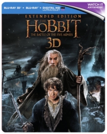 The Hobbit: The Battle of the Five Armies - Extended Edition, Blu-ray BluRay The Hobbit: The Battle of the Five Armies - Extended Edition, Blu-ray BluRay