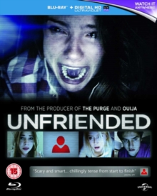 Unfriended, Blu-ray BluRay Unfriended, Blu-ray BluRay