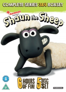 Shaun the Sheep: Complete Series 3 and 4, DVD DVD Shaun the Sheep: Complete Series 3 and 4, DVD DVD
