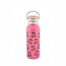 Cherry Metal Water Bottle