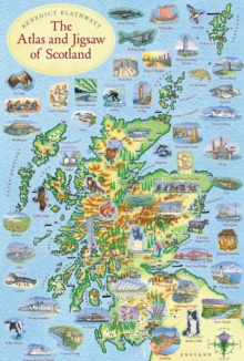 Scotland Map 300 Piece Jigsaw Puzzle