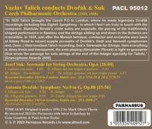 Vaclav Talich Conducts Dvork Symphony 8/..