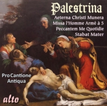 Palestrina: Aeterna Christi Munera/Missa L'homme Arme A 5/..