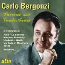 Carlo Bergonzi: Puccini and Verdi Arias