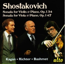 Shostakovich: Sonata For Violin & Piano, Op. 134/..