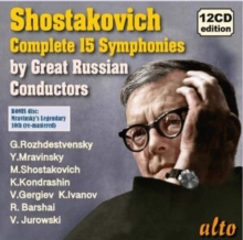 Shostakovich: Complete 15 Symphonies By Great Russian Conductors (Limited Deluxe Edition)