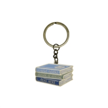 Keyring Metal - Pulteney Press (Rather Be Reading)