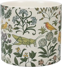 Ceramic Pot (10cm) - ACS Voysey (Apothecary's Garden)