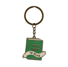 Keyring Metal - Pulteney Press (Born to Read)