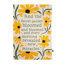 Tea Towel Recycled Cotton - The Secret Garden