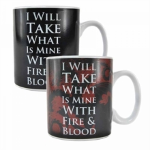 GoT - Daenerys Targaryen Quote Heat Change Mug, Book GoT - Daenerys Targaryen Quote Heat Change Mug, Book