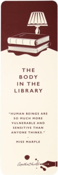 Bookmark Paper - Agatha Christie (The Body in the Library)