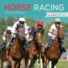 HORSE RACING 2019 SQUARE WALL CALENDAR, Paperback Book HORSE RACING 2019 SQUARE WALL CALENDAR, Paperback Book