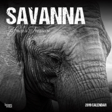SAVANNA AFRICAS TREASURE 2019 SQUARE WAL, Paperback Book SAVANNA AFRICAS TREASURE 2019 SQUARE WAL, Paperback Book