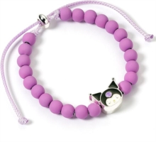 Hello Kitty Purple Beaded Bracelet with Kuromi Charm