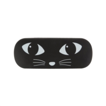 Humorous Cats Black Cat Glasses Case