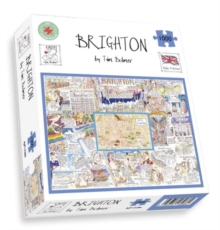 Map of Brighton Jigsaw 1000 Piece Puzzle