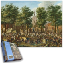 The Grote Markt At The Hague - National Gallery 1000 Piece Jigsaw Puzzle