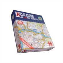 A-Z Map of Glasgow 1000 Piece Jigsaw