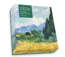 National Gallery's A Wheatfield, with Cypresses 1000 Piece Puzzle