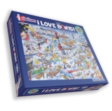 Mike Jupp's I Love Boats - 1000 Piece Puzzle