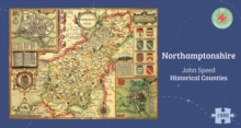 Northamptonshire Historical 1610 Map 1000 Piece Puzzle