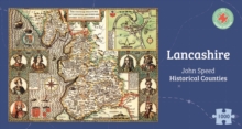 Lancashire Historical 1610 Map 1000 Piece Puzzle