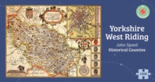 Yorkshire West Riding Historical 1610 Map 1000 Piece Puzzle