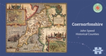 Caernarfonshire Historical 1610 Map 1000 Piece Puzzle