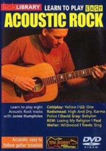 Lick Library: Learn to Play Easy Acoustic Rock, DVD DVD Lick Library: Learn to Play Easy Acoustic Rock, DVD DVD