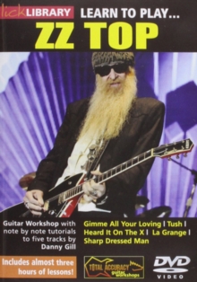 Learn to Play ZZ Top, DVD DVD Learn to Play ZZ Top, DVD DVD