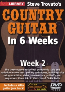 Steve Trovato's Country Guitar in 6 Weeks: Week 2, DVD DVD Steve Trovato's Country Guitar in 6 Weeks: Week 2, DVD DVD