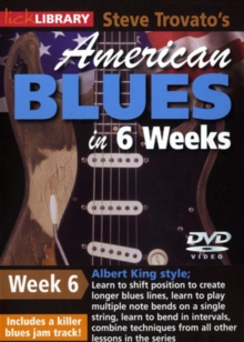 American Blues Guitar in 6 Weeks: Week 6 - Albert King, DVD DVD American Blues Guitar in 6 Weeks: Week 6 - Albert King, DVD DVD