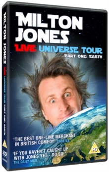 Milton Jones: Live Universe Tour Part 1 - Earth, DVD DVD Milton Jones: Live Universe Tour Part 1 - Earth, DVD DVD