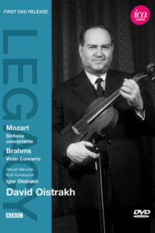 David Oistrakh: Bach/Mozart/Brahms, DVD DVD David Oistrakh: Bach/Mozart/Brahms, DVD DVD
