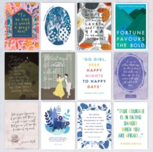 Classic Book Quotes - 12 Postcards Set